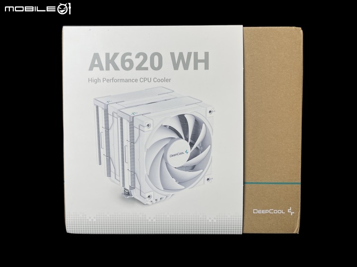 DarkFlash S101 ARGB風扇 +九州風神 AK620散熱器測試