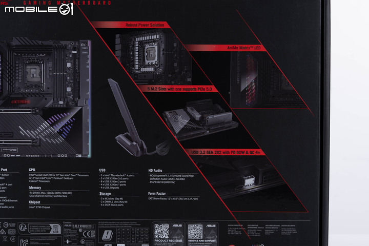 Intel 第 13 代 Core-S Raptor Lake 處理器編輯測試盒組開箱 feat ROG Maximus Z790 Extreme 主機板