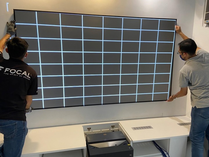 50吋變到100吋雷射電視超有感升級 ( BenQ V7050i )