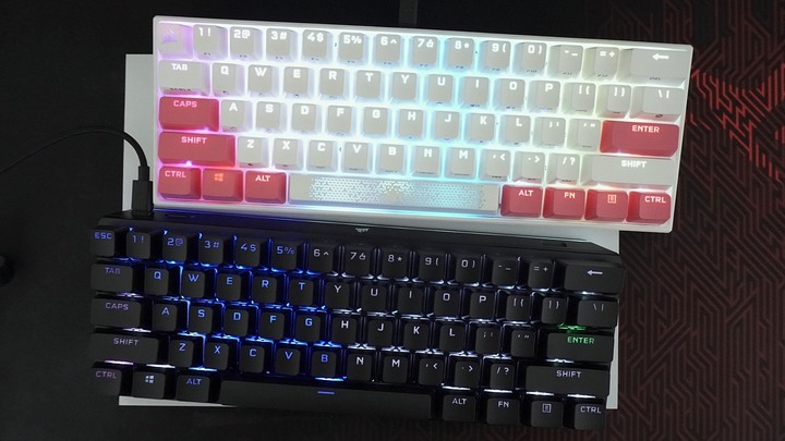 【開箱】賊船首把60%無線鍵盤!! CORSAIR K70 PRO MINI WIRELESS開箱