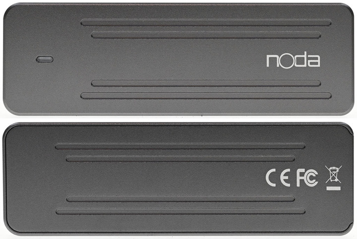 noda R9磁吸後蓋款M.2 NVMe_SATA兩用SSD外接盒簡介及測試