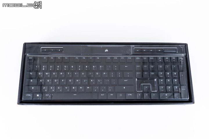 CORSAIR K100 AIR 無線機械鍵盤開箱試用 以超輕薄設計搭配 ULP 機械軸創造流暢輸入體驗
