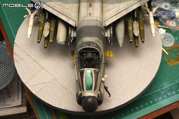 [模型製作記] 1/32 A-7E 戰鬥紅雞