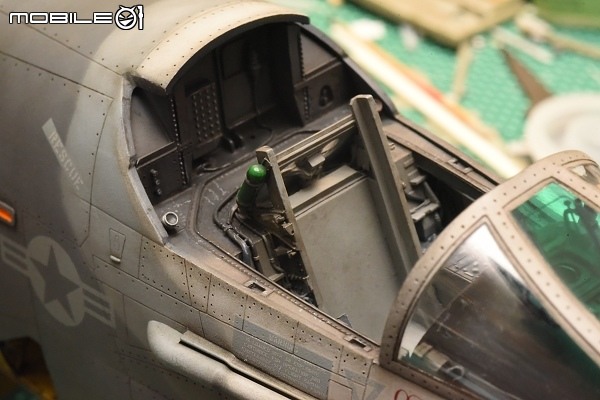 [模型製作記] 1/32 A-7E 戰鬥紅雞