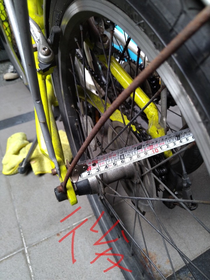 請教 輪胎軸長 和 BB規格的問題？