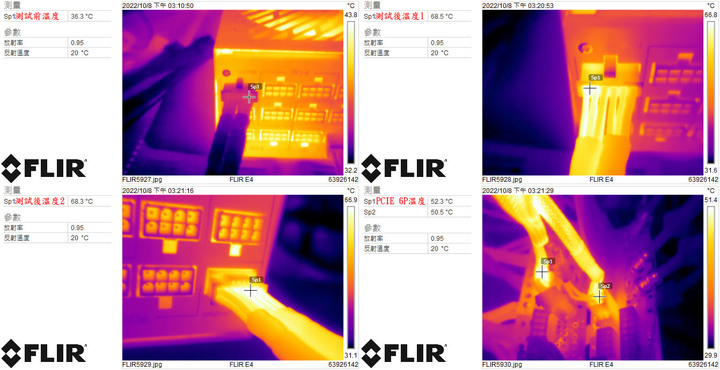 近期12VHPWR接頭異常拙見及一些溫度測試