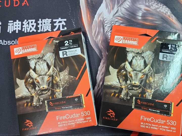 FireCuda 530 2TB&1TB 使用感想, Seagate Gamiing制霸遊戲活動