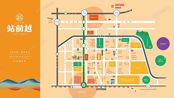 有沒有人去看過桃園火車站前生活圈的站前越？
