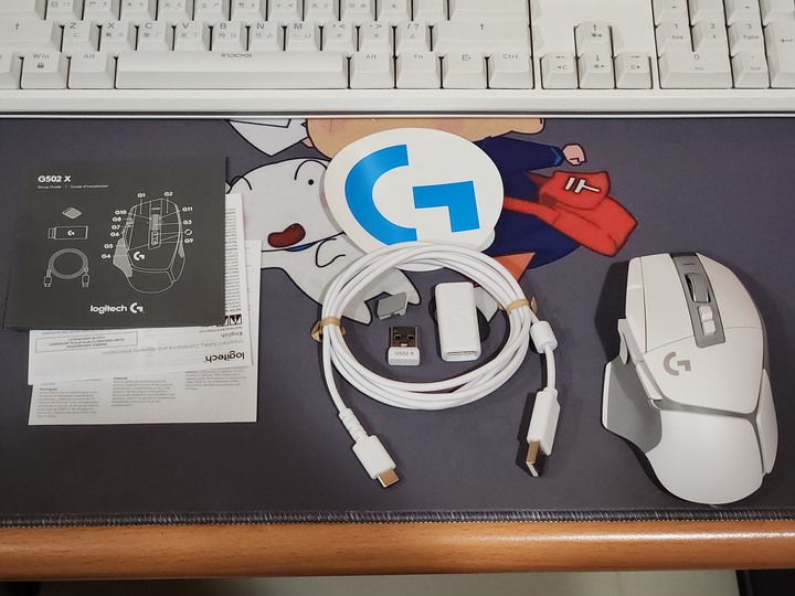 Logitech G502X PLUS簡易開箱