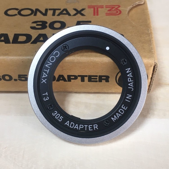Contax T3 30.5 適配器.[拍賣消息分享]