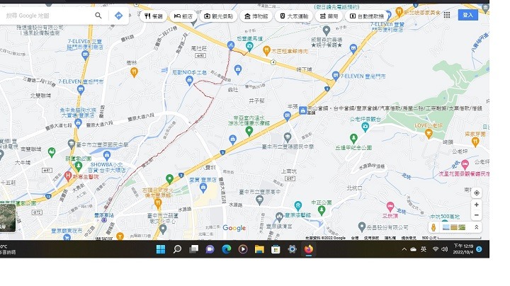 台中鐵道文化自行車路線整合