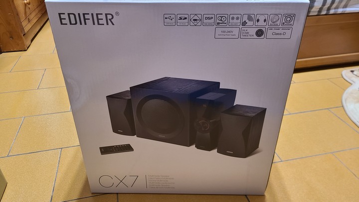 EDIFIER CX7開箱分享