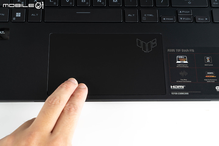 ASUS TUF DASH F15 (2022) 測試報告|延續輕薄優勢,遊戲效能大升級!