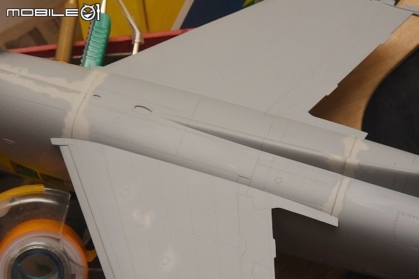 [模型製作記] 1/32 A-7E 戰鬥紅雞