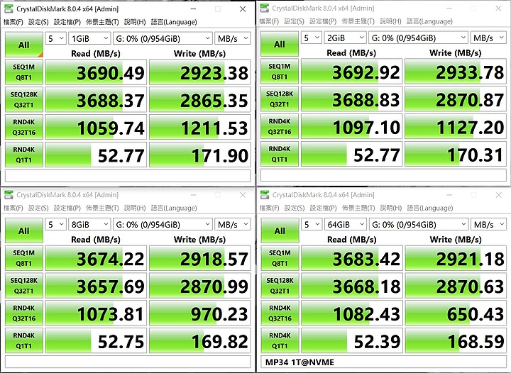 點我看大圖 Team MP34 M.2 NVMe SSD開箱測試