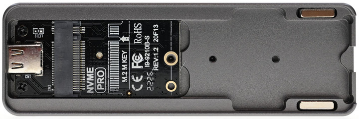 noda R9磁吸後蓋款M.2 NVMe_SATA兩用SSD外接盒簡介及測試