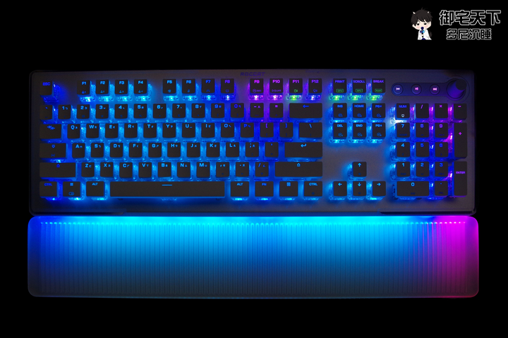 開箱｜ROCCAT Vulcan II Max 機械電競鍵盤 - 冰豹鍵盤最美之作，白色紅軸版分享！