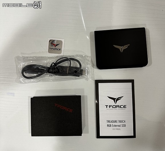 潘朵拉的觸控寶盒? T-FORCE TREASURE TOUCH RGB SSD 開箱