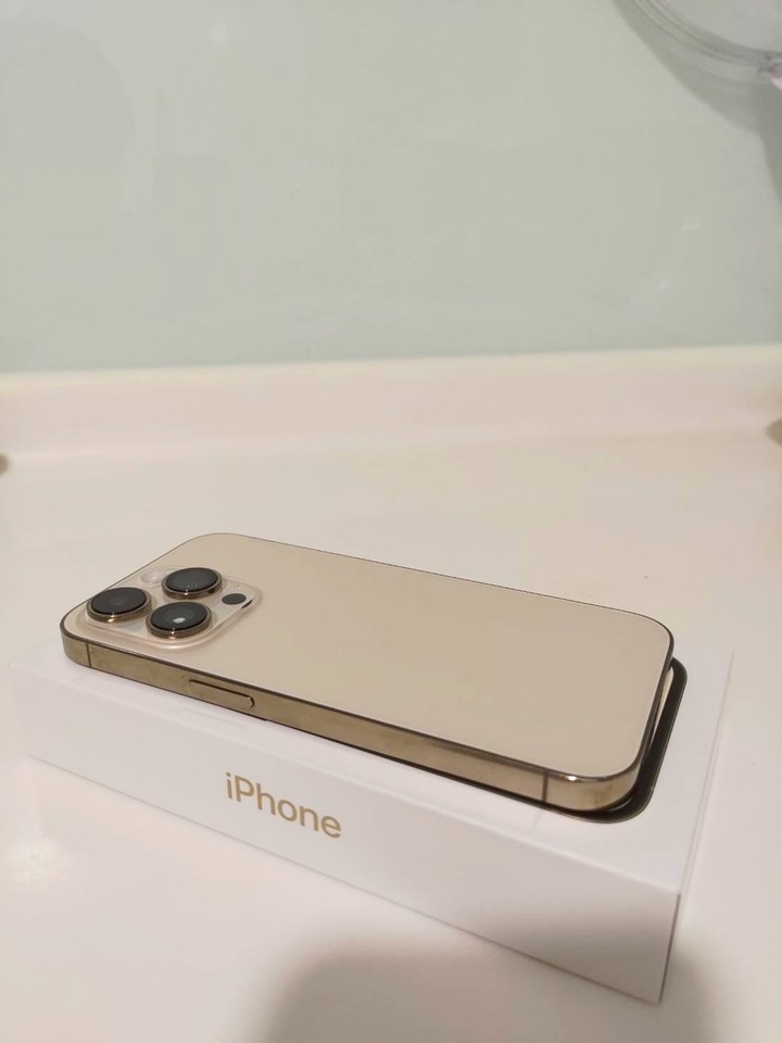 i14pro金色 簡易開箱