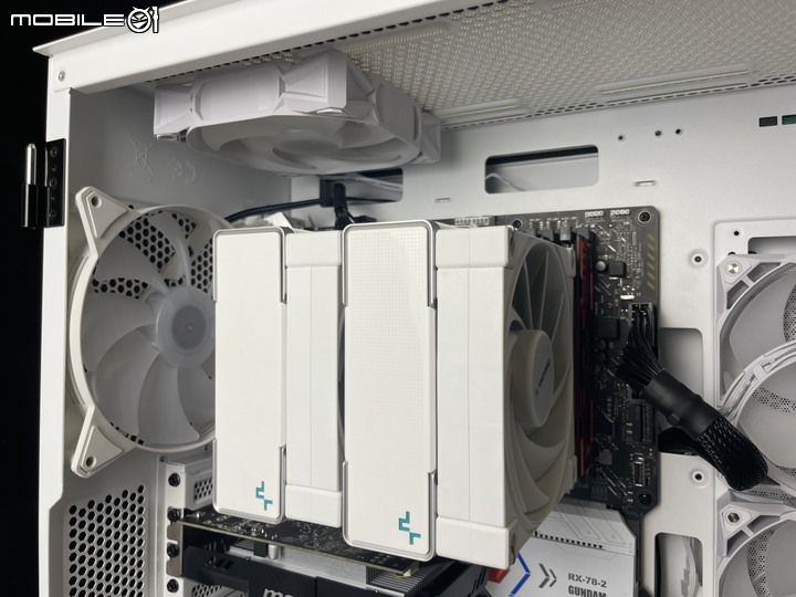 散熱擴充性120%!DarkFlash DLX21 Mesh E-ATX 機殼 + S101 ARGB風扇