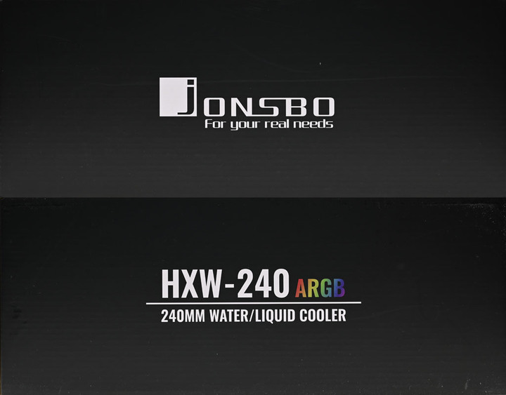 JONSBO喬思伯HXW-240 ARGB白色款幻彩一體式水冷簡介及測試