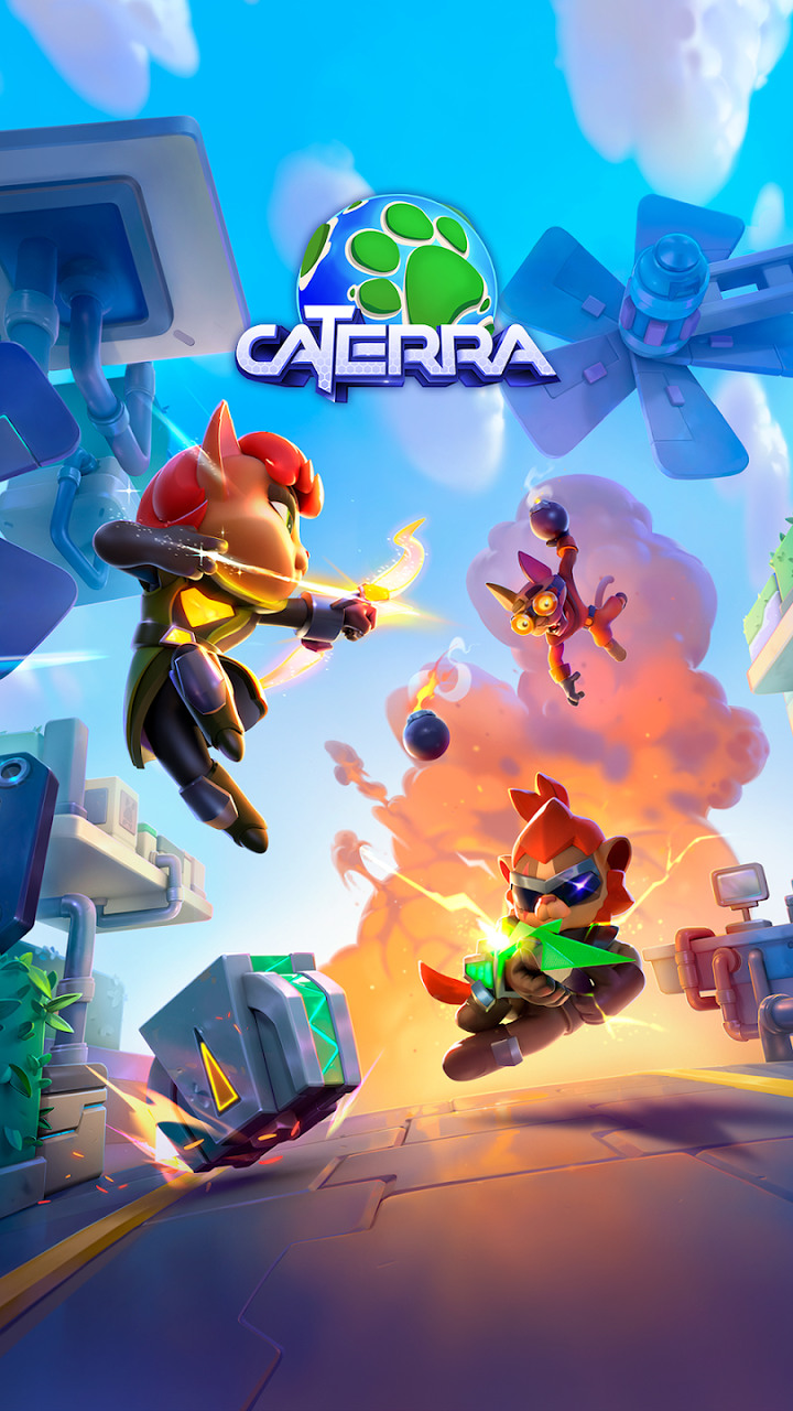 《卡特拉：RPG 大逃殺》Caterra: RPG Battle Royale 10月10日 通知上架 | 3D 射擊多人戰鬥動作遊戲 獨特的大逃殺機制 17 種貓英雄等你解鎖