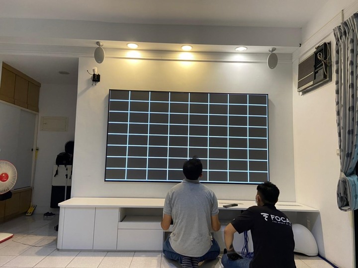 50吋變到100吋雷射電視超有感升級 ( BenQ V7050i )