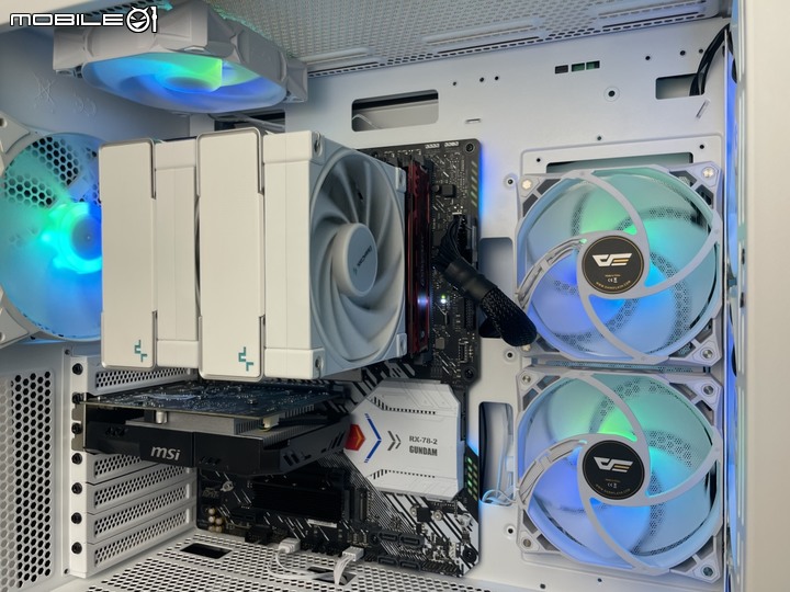 散熱擴充性120%!DarkFlash DLX21 Mesh E-ATX 機殼 + S101 ARGB風扇