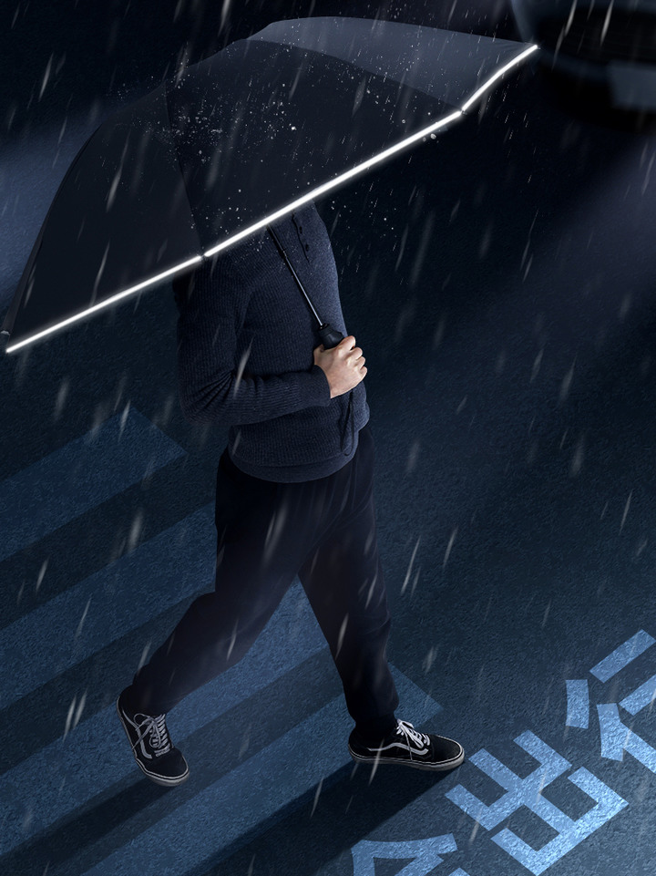 反向電動傘-iAuto-羅裳布尼Lotosblume系列開箱