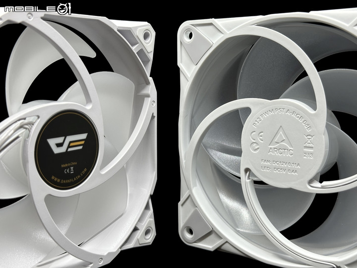 DarkFlash S101 ARGB風扇 +九州風神 AK620散熱器測試
