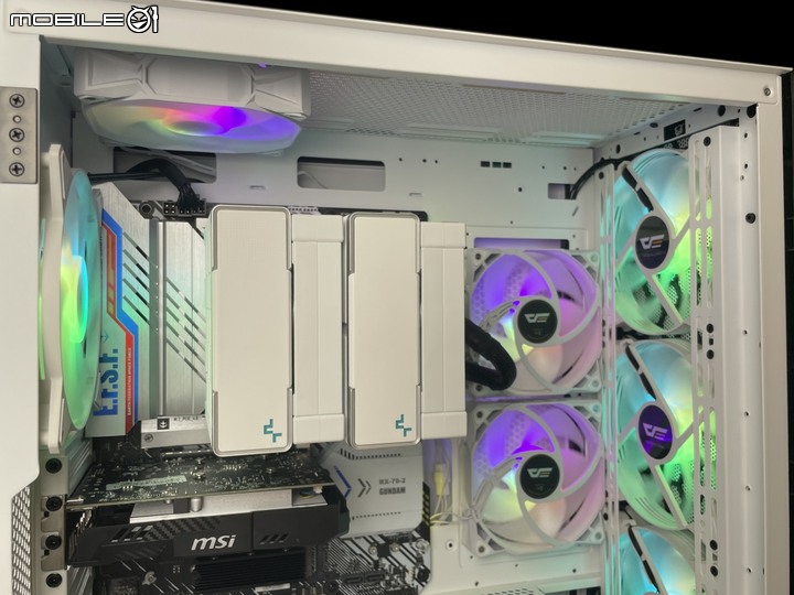 散熱擴充性120%!DarkFlash DLX21 Mesh E-ATX 機殼 + S101 ARGB風扇