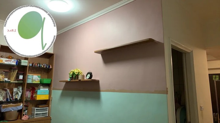 牆壁也要換新衣之青葉雅典娜仿清水模塗料