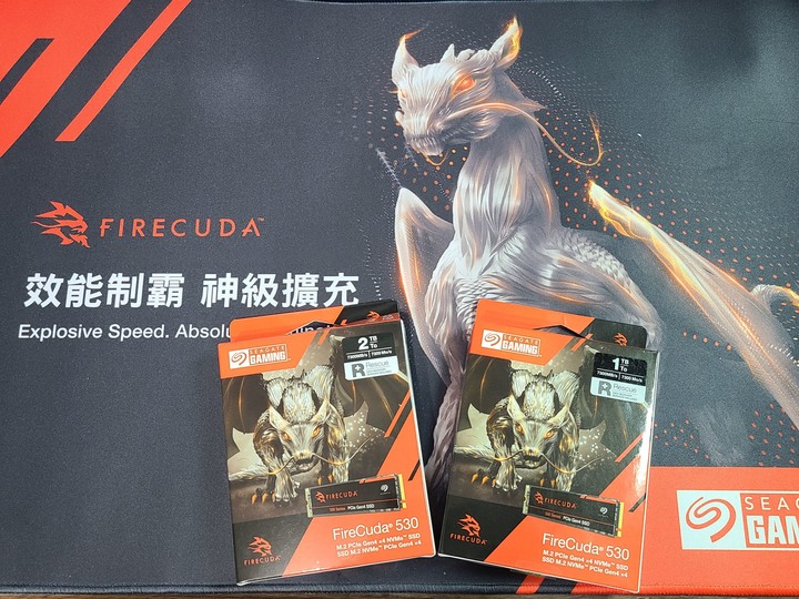 FireCuda 530 2TB&1TB 使用感想, Seagate Gamiing制霸遊戲活動