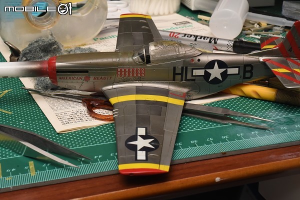 [模型製作記] 阿湯哥的把妹神器 P-51D 野馬