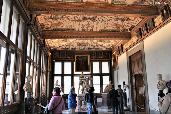 [大頭貓的海島] 佛羅倫斯權貴家族梅迪西的博物館 (Medici Family's Uffizi in Florence)