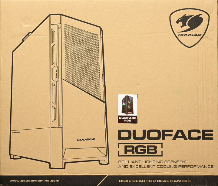 Cougar DUOFACE RGB機殼開箱