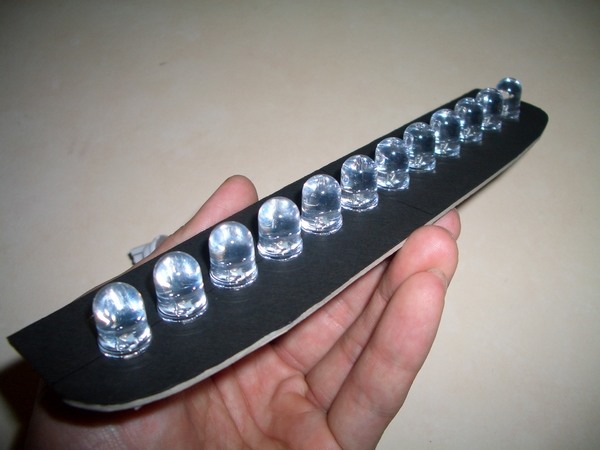 馬 3 的 LED 第三煞車燈 , PART 3 !! ( 10 mm LED 版 )