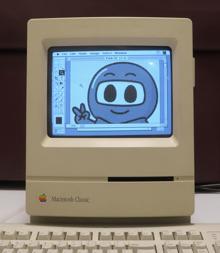 點我看大圖 【攝影分享】用肥皂水把Macintosh Classic救回來了