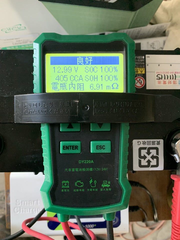 今天買了60B24L 國際牌circle電瓶
