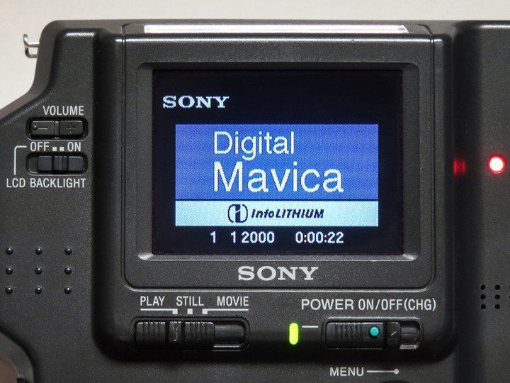 懷舊Sony相機寫真第二彈 - Mavica FD90