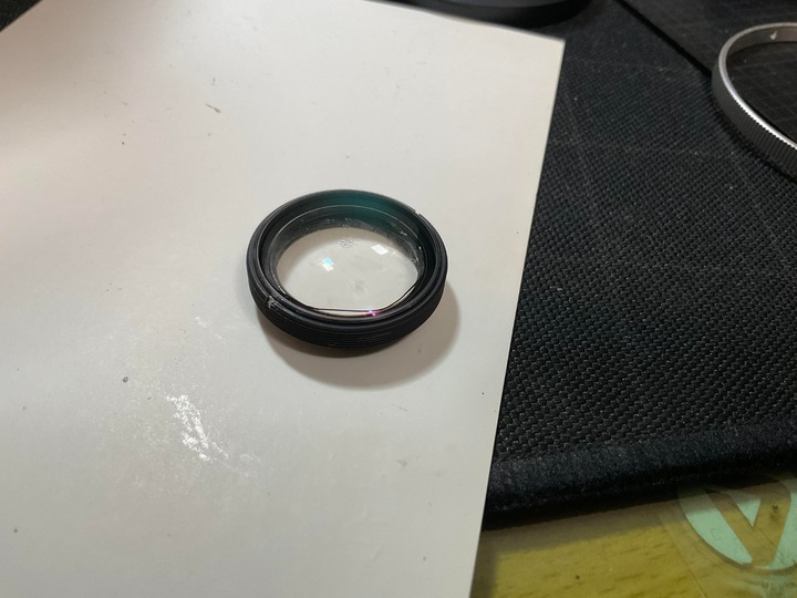 鏡頭霧化拆解處理