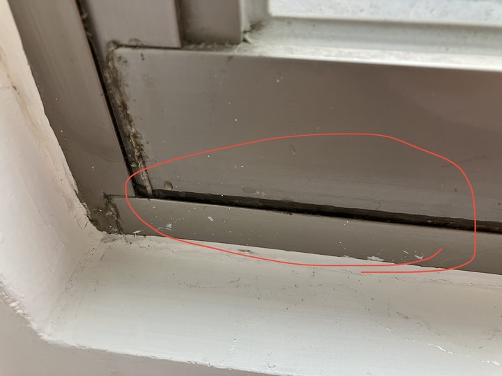 求救--窗框漏水之修了快一年還沒好