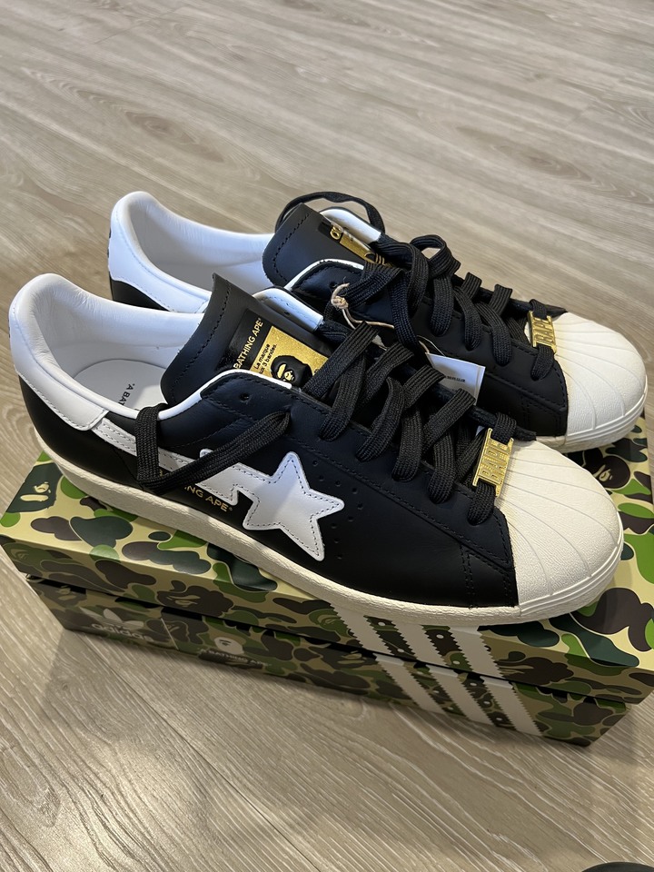 入手 Addidas Original X BAPE 聯名潮鞋