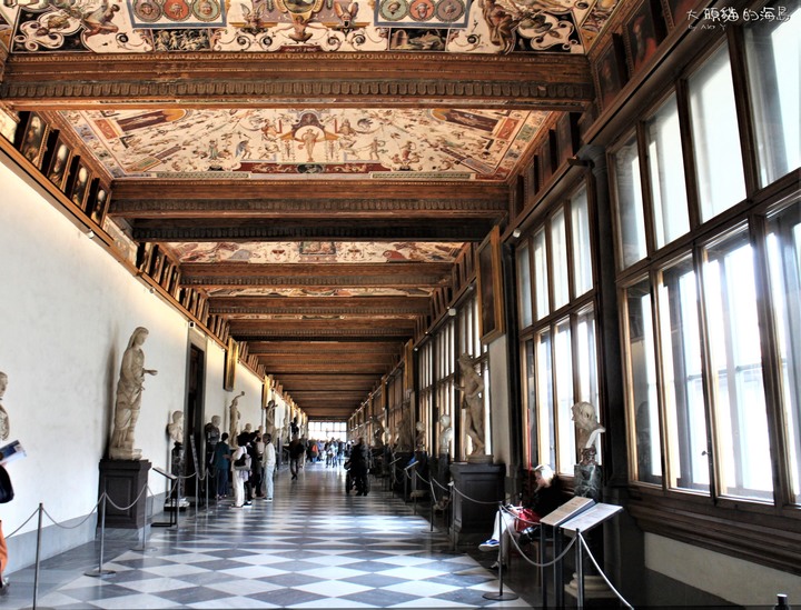 [大頭貓的海島] 佛羅倫斯權貴家族梅迪西的博物館 (Medici Family's Uffizi in Florence)