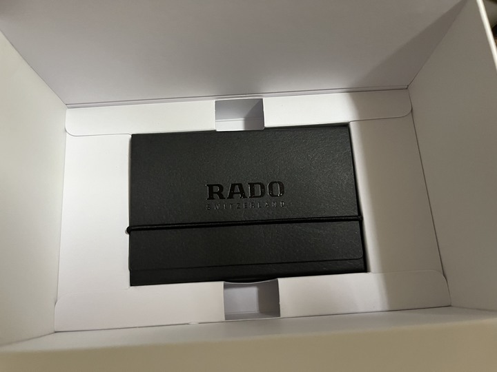 第一次開箱獻給RADO