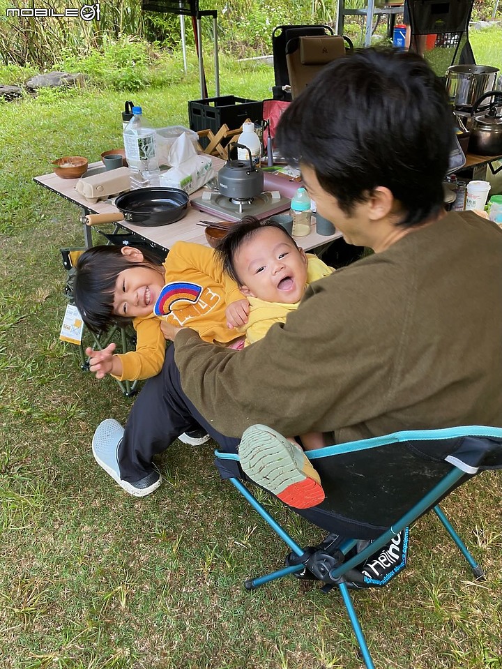 親子露營|南投・格拿里:柴爐野溪險峻山路 X 四個月寶寶收涎