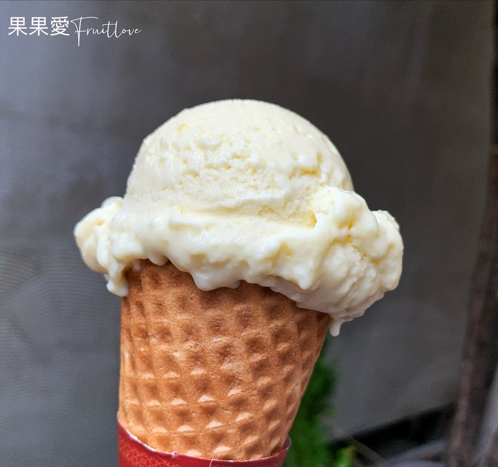 點我看大圖 彰化美食-口感濃郁綿密,香氣十足的榴槤冰淇淋