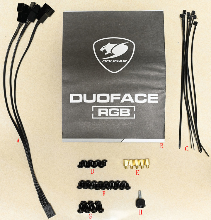 Cougar DUOFACE RGB機殼開箱