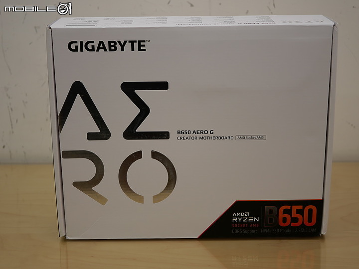 點我看大圖 入門創作系無光害 GIGABYTE B650 AERO G / AMD R7 7700X 開箱
