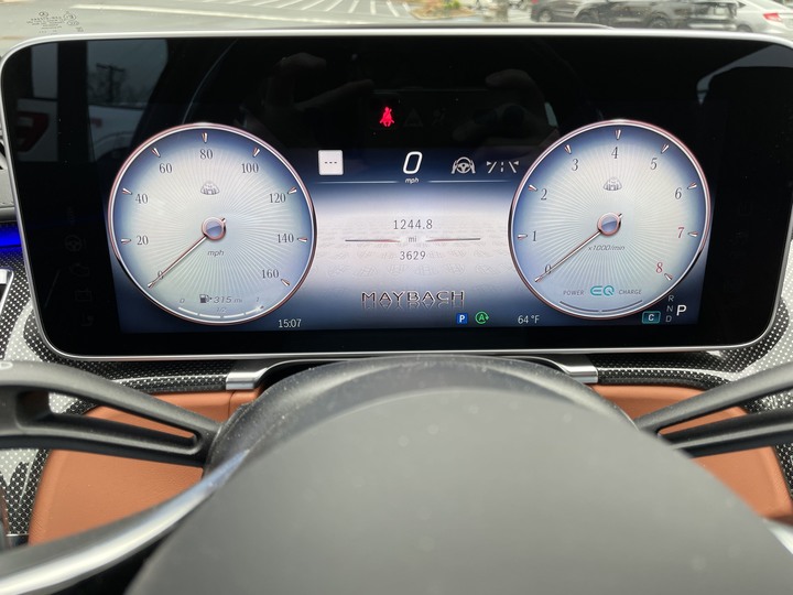 Mercedes-Maybach S580 測試